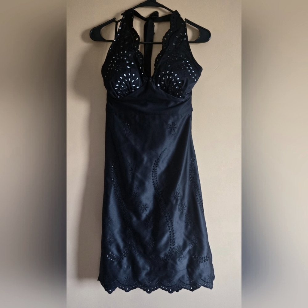 WHBM Sexy Halter Party Dress PTP=16"